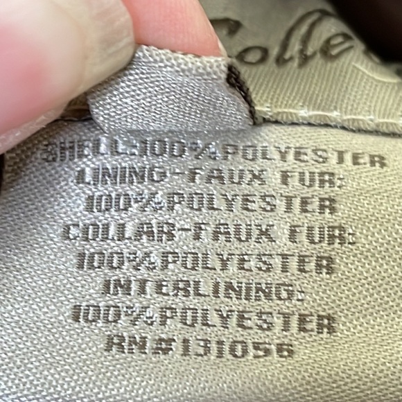 KC Collection Animal Print Reversible Vest Size XL - Picture 5 of 9